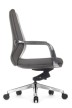 Кресло для персонала Riva Design Alonzo-M В1711 серая кожа - 2