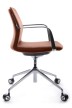 Кресло для персонала Riva Design Plaza-M FK004-B12 светло-коричневая кожа - 2