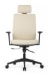 Кресло для руководителя Riva Design Boston KB023H бежевая премиум экокожа - 1