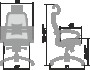 Кресло для руководителя Метта Samurai S-2.04 серый - 4