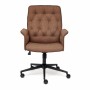 Кресло для персонала TetChair Madrid коричневая ткань - 1