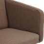 Кресло для персонала TetChair Milan коричневая ткань - 5