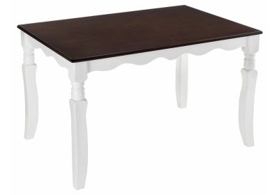 Обеденный стол Woodville Provance white / oak