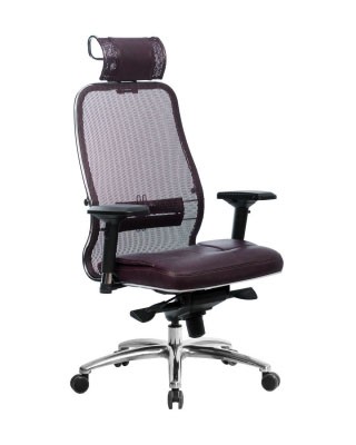Кресло для руководителя Метта Samurai SL-3.04 бордовый