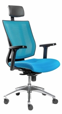 Кресло для руководителя Falto PROMAX PMX11KALM-AL/BL-BL