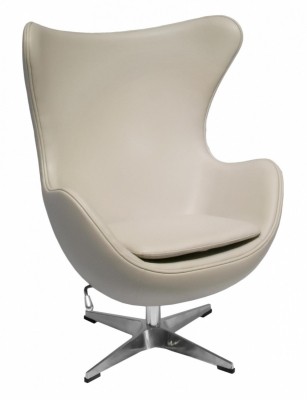 Дизайнерское кресло EGG CHAIR латте