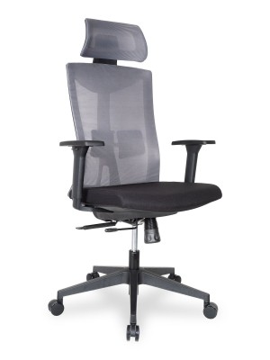Кресло для персонала College CLG-428 MBN-A Grey